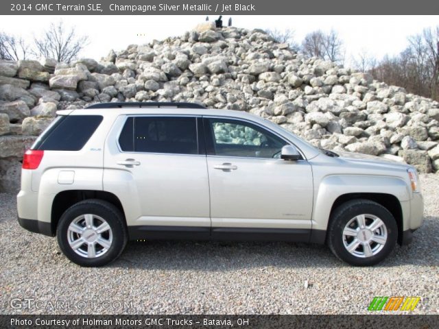 2014 GMC Terrain SLE in Champagne Silver Metallic