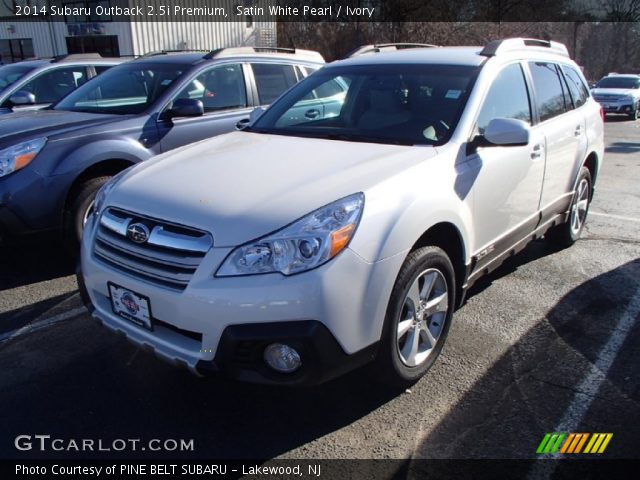 2014 Subaru Outback 2.5i Premium in Satin White Pearl