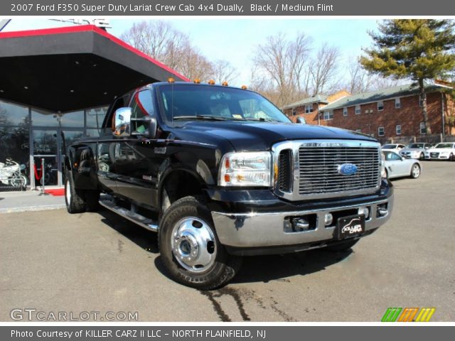 2007 Ford F350 Super Duty Lariat Crew Cab 4x4 Dually in Black
