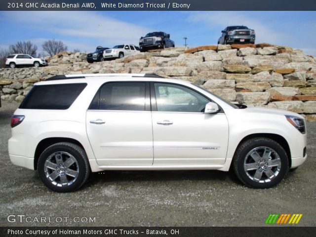 2014 GMC Acadia Denali AWD in White Diamond Tricoat