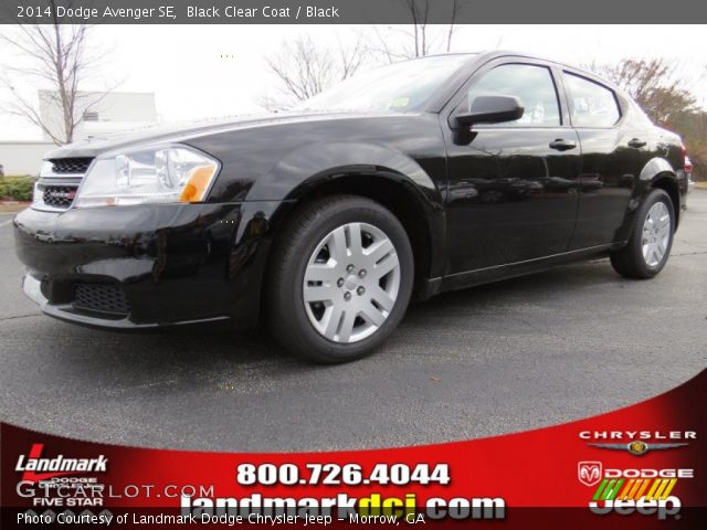 2014 Dodge Avenger SE in Black Clear Coat