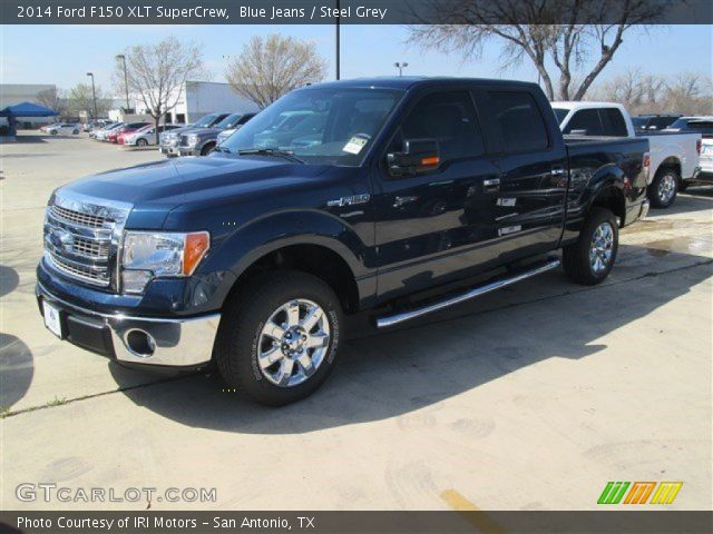 2014 Ford F150 XLT SuperCrew in Blue Jeans