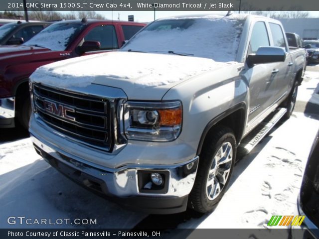 2014 GMC Sierra 1500 SLT Crew Cab 4x4 in White Diamond Tricoat