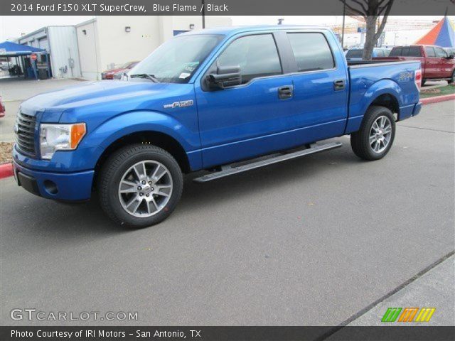 2014 Ford F150 XLT SuperCrew in Blue Flame