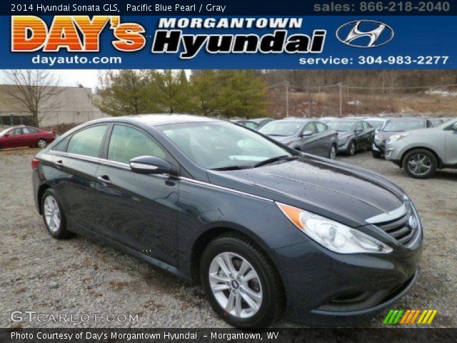 2014 Hyundai Sonata GLS in Pacific Blue Pearl