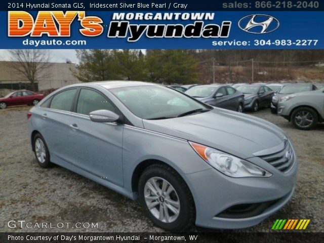 2014 Hyundai Sonata GLS in Iridescent Silver Blue Pearl