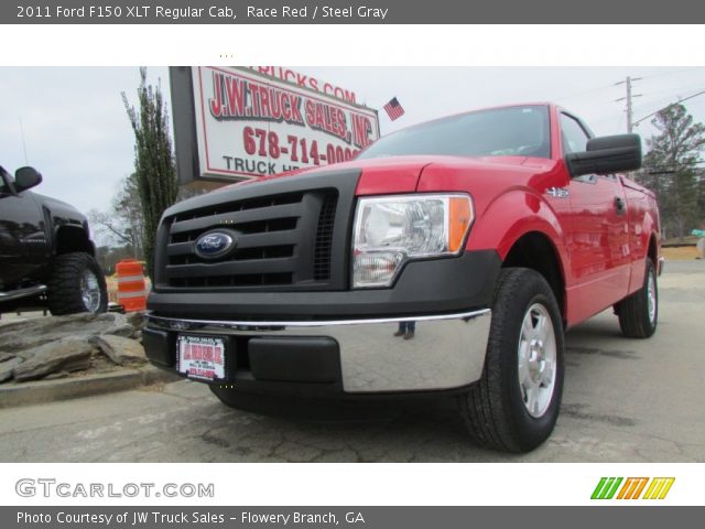 2011 Ford F150 XLT Regular Cab in Race Red