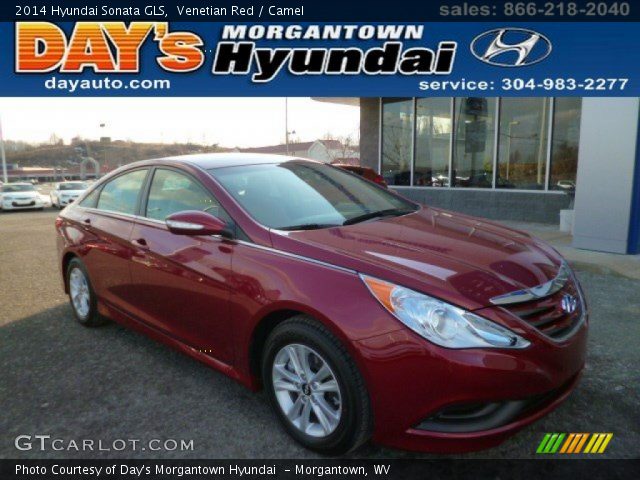 2014 Hyundai Sonata GLS in Venetian Red