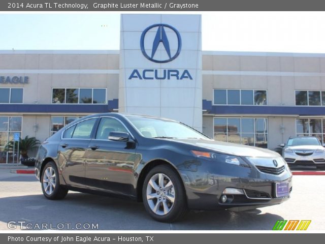 2014 Acura TL Technology in Graphite Luster Metallic