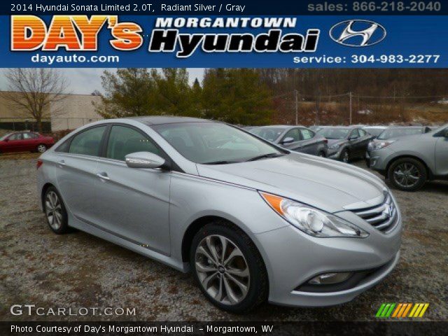 2014 Hyundai Sonata Limited 2.0T in Radiant Silver