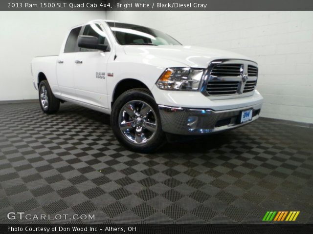 2013 Ram 1500 SLT Quad Cab 4x4 in Bright White