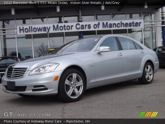 2012 Mercedes-Benz S 550 4Matic Sedan in Iridium Silver Metallic