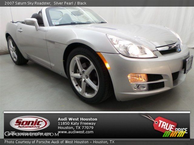 2007 Saturn Sky Roadster in Silver Pearl