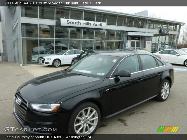 2014 Audi A4 2.0T quattro Sedan in Brilliant Black