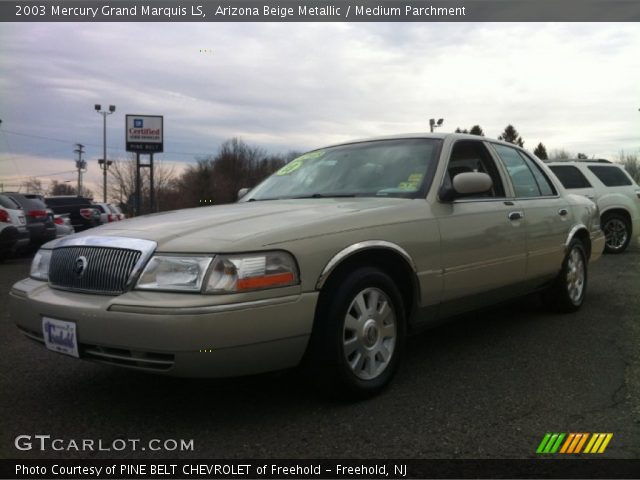 2003 Mercury Grand Marquis LS in Arizona Beige Metallic