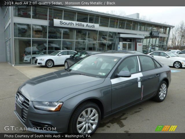 2014 Audi A4 2.0T quattro Sedan in Monsoon Grey Metallic