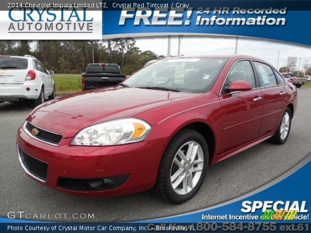 2014 Chevrolet Impala Limited LTZ in Crystal Red Tintcoat