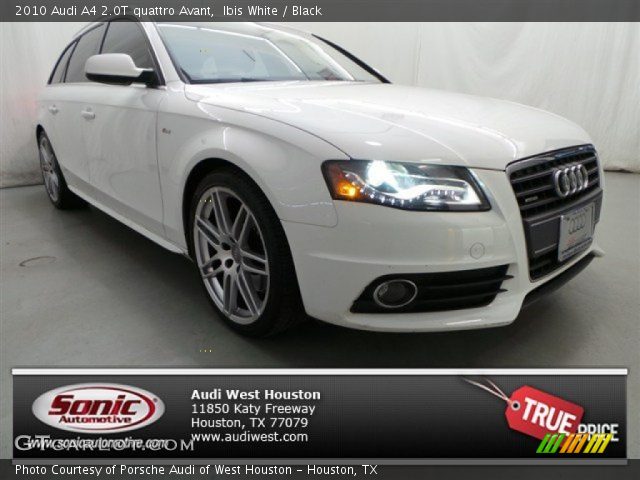 2010 Audi A4 2.0T quattro Avant in Ibis White