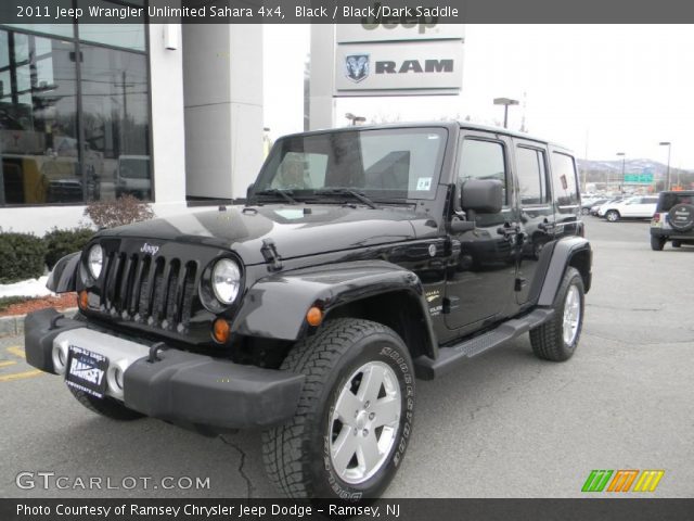 2011 Jeep Wrangler Unlimited Sahara 4x4 in Black