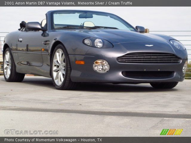 2001 Aston Martin DB7 Vantage Volante in Meteorite Silver