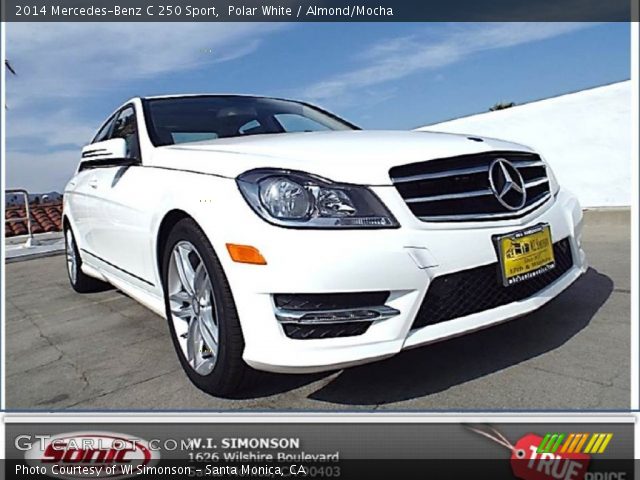 2014 Mercedes-Benz C 250 Sport in Polar White