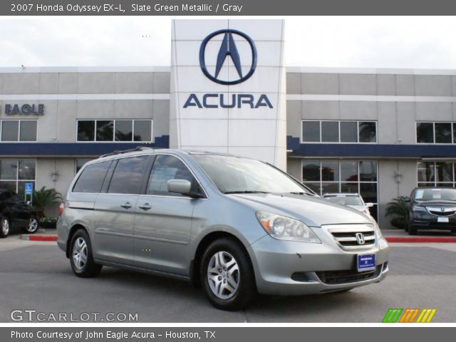 2007 Honda Odyssey EX-L in Slate Green Metallic