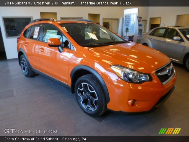 2014 Subaru XV Crosstrek 2.0i Premium in Tangerine Orange Pearl
