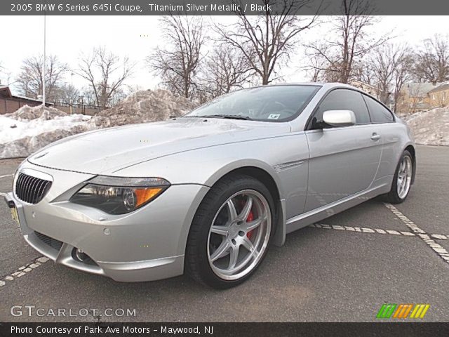 2005 BMW 6 Series 645i Coupe in Titanium Silver Metallic