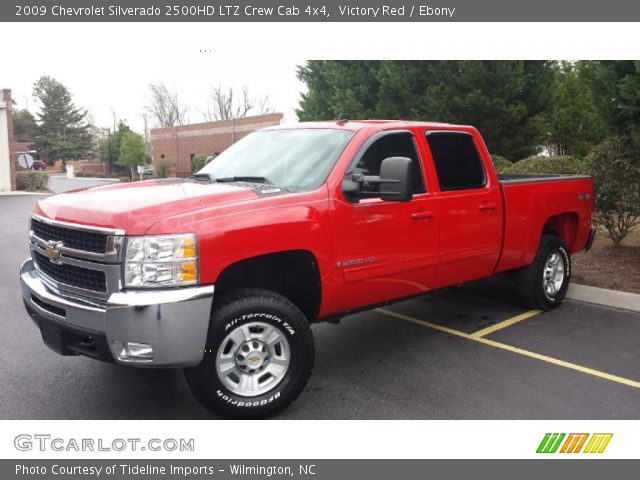 2009 Chevrolet Silverado 2500HD LTZ Crew Cab 4x4 in Victory Red