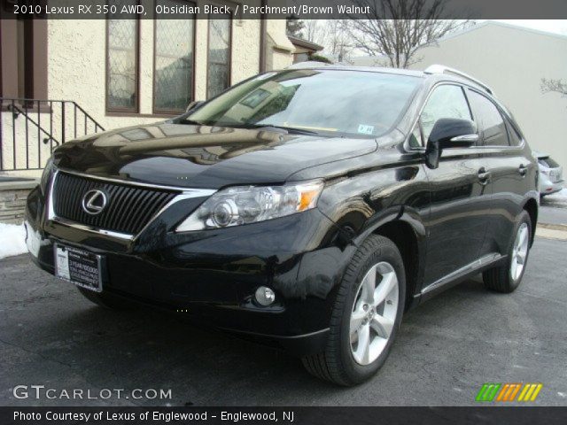 2010 Lexus RX 350 AWD in Obsidian Black