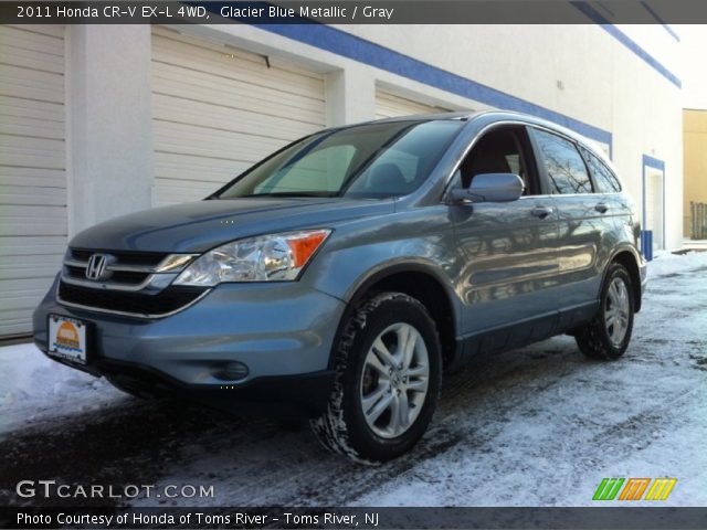 2011 Honda CR-V EX-L 4WD in Glacier Blue Metallic