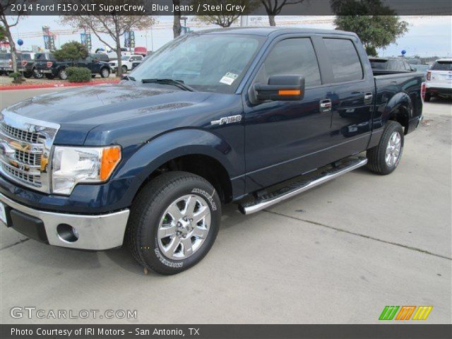 2014 Ford F150 XLT SuperCrew in Blue Jeans