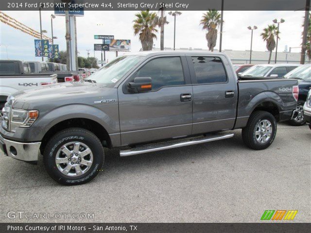 2014 Ford F150 XLT SuperCrew 4x4 in Sterling Grey