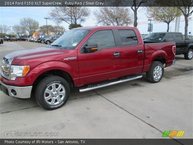 2014 Ford F150 XLT SuperCrew in Ruby Red