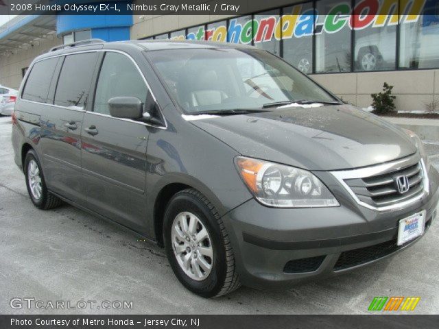 2008 Honda Odyssey EX-L in Nimbus Gray Metallic