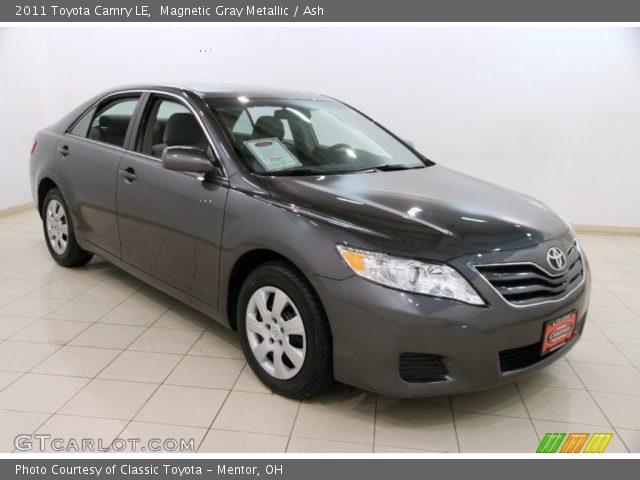 2011 Toyota Camry LE in Magnetic Gray Metallic