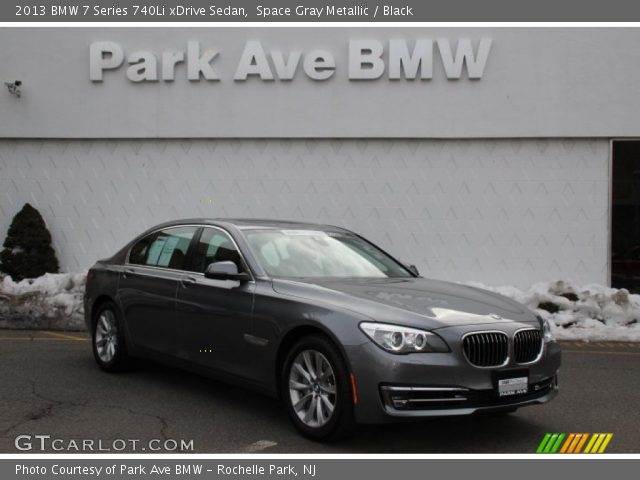 2013 BMW 7 Series 740Li xDrive Sedan in Space Gray Metallic