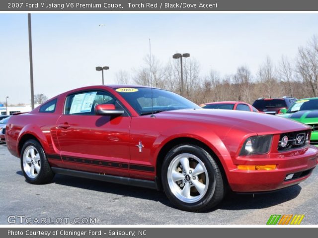2007 Ford Mustang V6 Premium Coupe in Torch Red