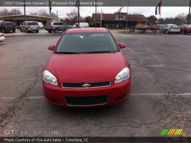 2007 Chevrolet Impala LS in Precision Red