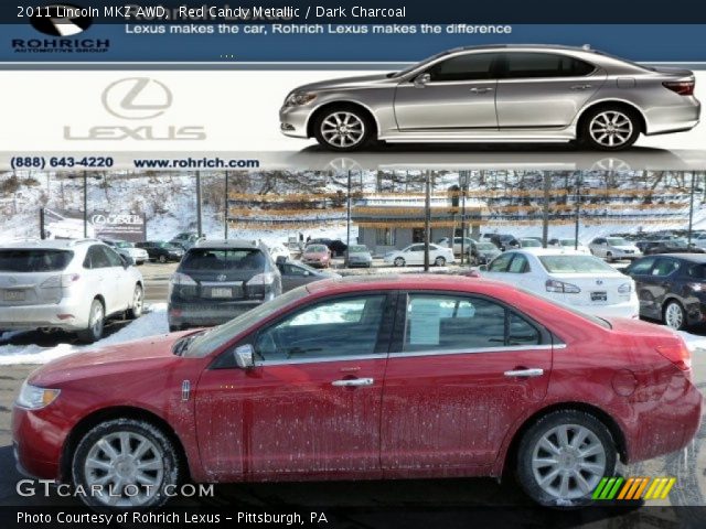 2011 Lincoln MKZ AWD in Red Candy Metallic