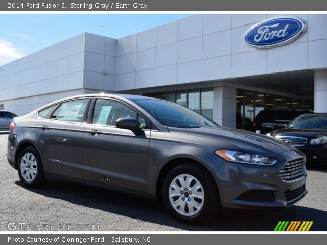 2014 Ford Fusion S in Sterling Gray