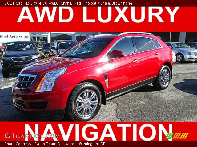 2011 Cadillac SRX 4 V6 AWD in Crystal Red Tintcoat