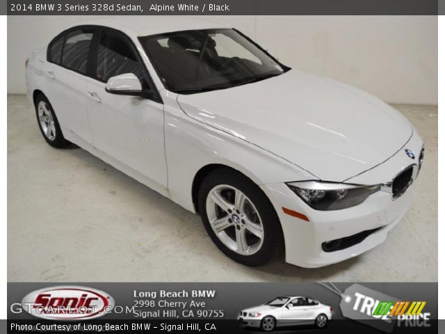 2014 BMW 3 Series 328d Sedan in Alpine White