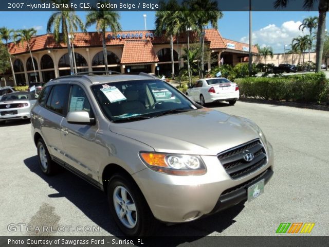2007 Hyundai Santa Fe GLS in Golden Beige