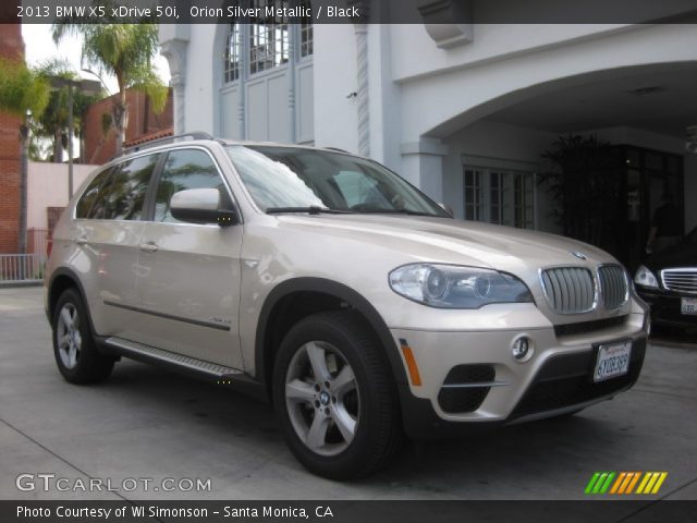 2013 BMW X5 xDrive 50i in Orion Silver Metallic