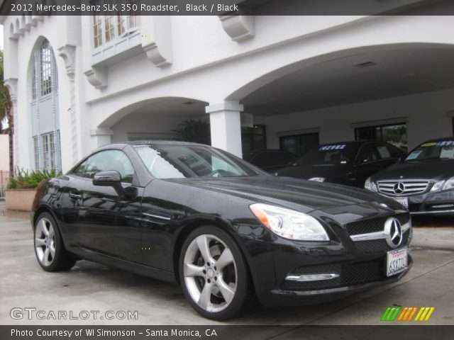 2012 Mercedes-Benz SLK 350 Roadster in Black