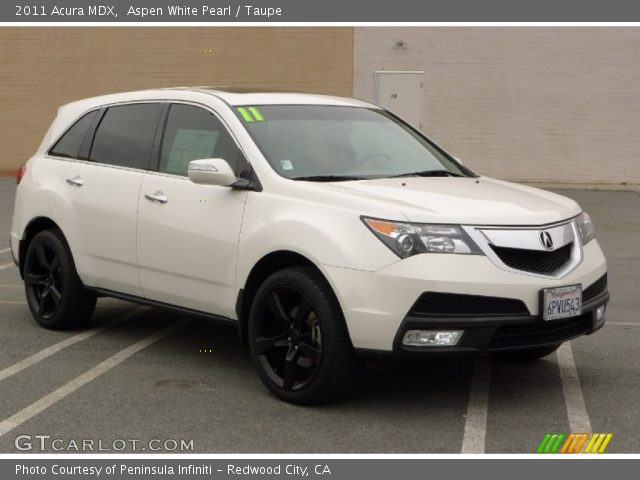 2011 Acura MDX  in Aspen White Pearl