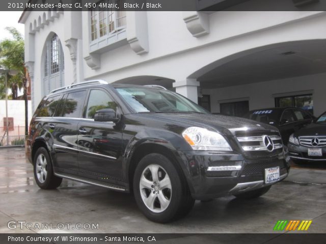 2012 Mercedes-Benz GL 450 4Matic in Black