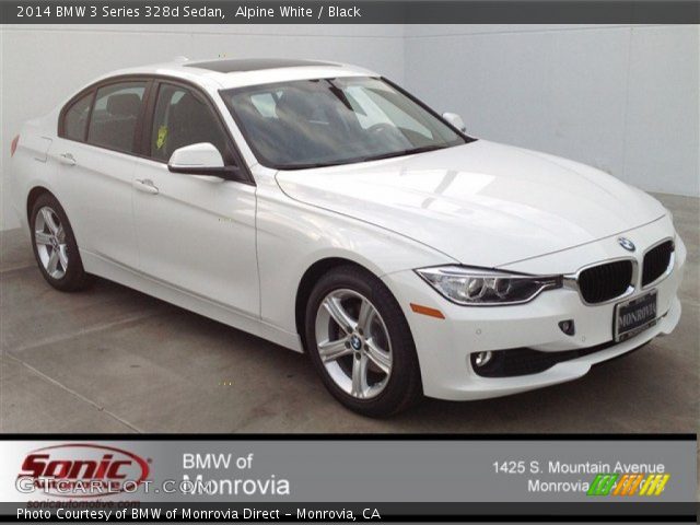 2014 BMW 3 Series 328d Sedan in Alpine White
