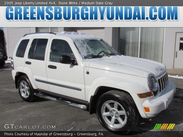 2005 Jeep Liberty Limited 4x4 in Stone White